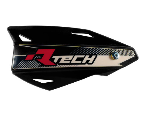 Racetech (rtech) поручні (кермо) vertigo cross/enduro колір чорний (з кріпленнями на кермо)