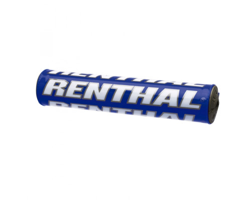 Губка для керма renthal promotion sx pad sx pad (240 мм) синього кольору з логотипом renthal promotion