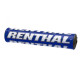 Губка для керма renthal promotion sx pad sx pad (240 мм) синього кольору з логотипом renthal promotion