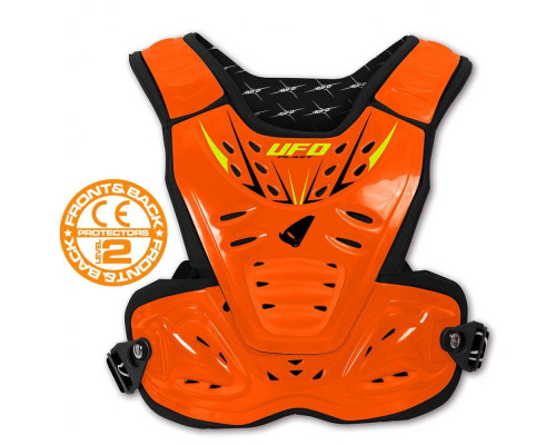 UFO chest guard reactor 2 evolution junior без плеча кольор оранжевий fluo (ce level 2) - замінено на bp03050fflu