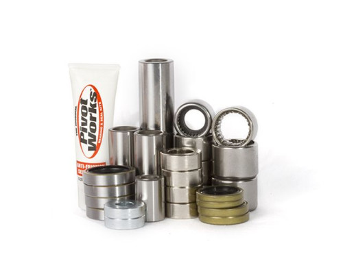 Pivot works swingarm link repair kit ktm 125/150/250 '12-'20, sxf 250/350/450 '11-'20, exc 250/300 tpi '20, husgvarna fc/fe 250/350/450 '14-20, ftc 125/250 '14-' 20, te 125 ''15-'16, te 250/300 '14-'20