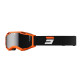 Shot Racing Окуляри Iris 2.0 Tech, мотокросові Окуляри , срібне дзеркальне скло, помаранчевий мат/чорний