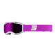 Shot Racing Окуляри Iris 2.0 Tech, мотоОкуляри , глянцеві, дзеркальна лінза, біло-фіолетові