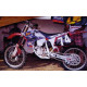 Tecnosel (blackbird) набір наклейок (вінірів) + чохол/накидка на сидіння HONDA cr 125 '95-'97, cr 250 '95-'96 replica team HONDA maddii '95