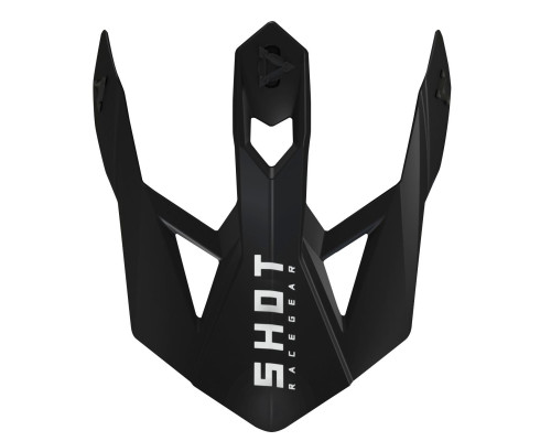 Shot Racing Lite Solid Daszek до Каски 2.0 Мат Чорний