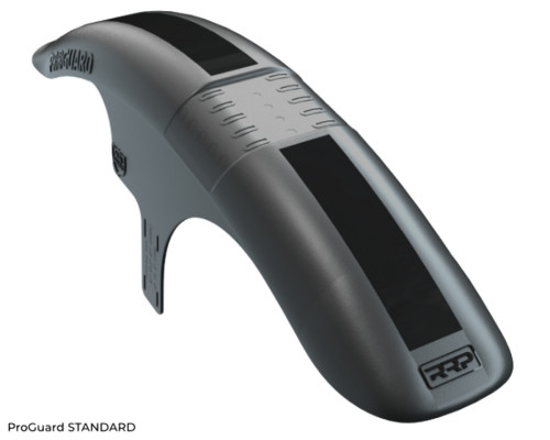 RAPID RACER PRODUCT RRP PROGUARD ПЕРЕДНЄ КРИЛО ВЕЛОСИПЕДА СТАНДАРТНИЙ КОЛІР ЧОРНИЙ (МОНТУЄТЬСЯ НА ЗАЖИМАХ)
