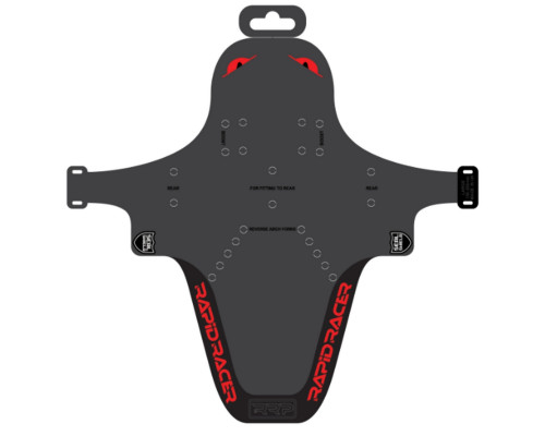 RAPID RACER PRODUCT RRP BIKE FENDER ENDUROGUARD LARGE COLOR BLACK/RED