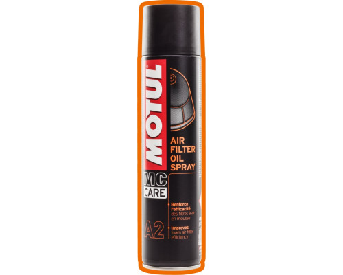 Motul A2 олива для повітряних фільтрів спрей 0.4л синій