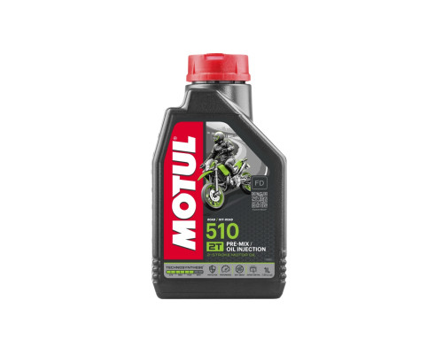 Motul engine oil 510 2t 1l road/off road (напівсинтетика)