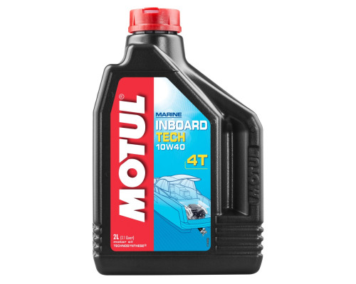 Моторне масло motul inboard tech 4t 10w40 2л