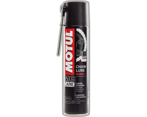 Motul c2+ chain lube road plus 400ml chain lube (біла)