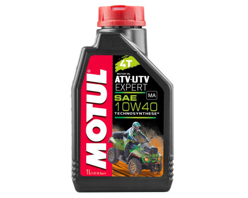 Моторне масло motul atv utv expert 10w40 1л (напівсинтетика)