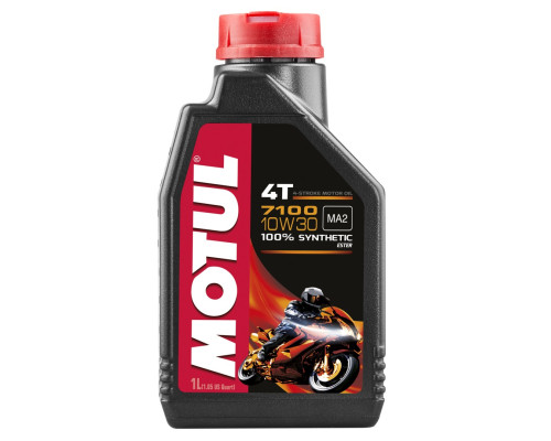 Motul engine oil 7100 4t 10w30 1л (синтетика)