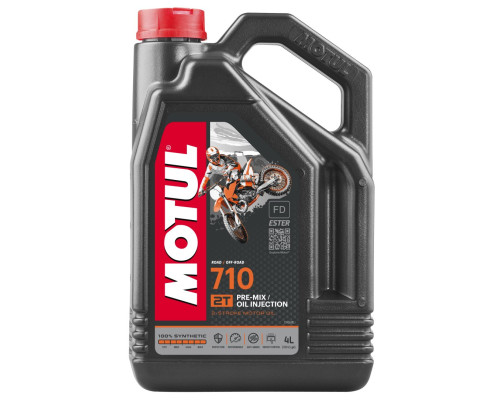 Motul engine oil 710 2t 4l (синтетичне)