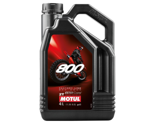 Motul engine oil 800 2t 4l synthetic offroad