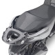 Kappa, Стелаж для центрального кофра, HONDA Forza 125/350 (21), без плити, чорний