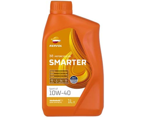 Repsol motor oil 4t smarter sport 10w40 1l ma2 semi-synthetic (12) - заміняє rp180n51