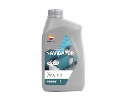 Repsol navigator hq gear oil gl-4 75w90 1l synthetic (12) - заміняє rp024l51