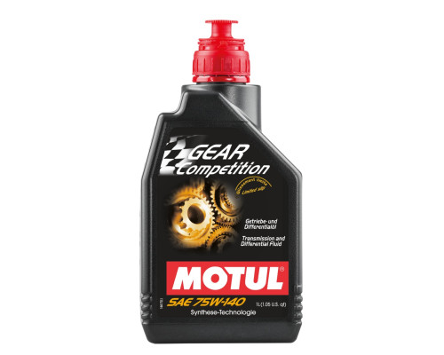 Motul gear compet 75w140 1l реміньсірне масло, синтетичне