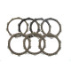 ДИСКИ ЗЧЕПЛЕННЯ BRONCO YAMAHA DT 125R '88-'07, TZR 125 '93-'00; TDR 125 V '89-'03, YFS 200 BLASTER '91-'06 (EBS2313) - ДИВІТЬСЯ MC-03797C