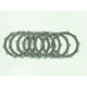 ДИСКИ ЗЧЕПЛЕННЯ PSYCHIC HONDA VFR 800FI '00-'01 (F1604) (EBS1253)