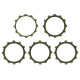 ДИСКИ ЗЧЕПЛЕННЯ PSYCHIC SUZUKI TS125 ER '80-'81, DR 125SM '08-'12 (F1952) (EBS3337)