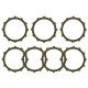 ДИСКИ ЗЧЕПЛЕННЯ PSYCHIC BMW F 650 '93-'03, F 650 ST '96-'00, APRILIA PEGASO 650 (91-04) (F1496) (EBS5605)