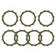 ДИСКИ ЗЧЕПЛЕННЯ PSYCHIC RACING KTM SX/EXC 400/450/520/525 (00-04) (EBS5602R)