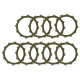 ДИСКИ ЗЧЕПЛЕННЯ PSYCHIC RACING KTM SX/EXC 250 (94-08), 300 (94-07) (F1503R) (EBS5595R)