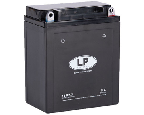 Батарея landport yb12a-3 (ms lb12a-3) (yb12al-a/a2) 12v 12ah (135x80x160mm) (165a) sla не обслуговується - залито (4)
