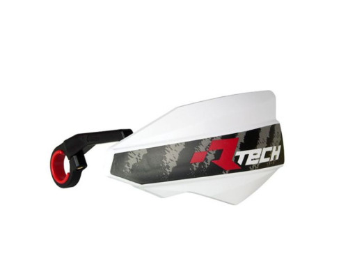 Racetech (rtech) Накладки на руки (handbary) vertigo bike rowerowe колір білий (z mocowaniami)