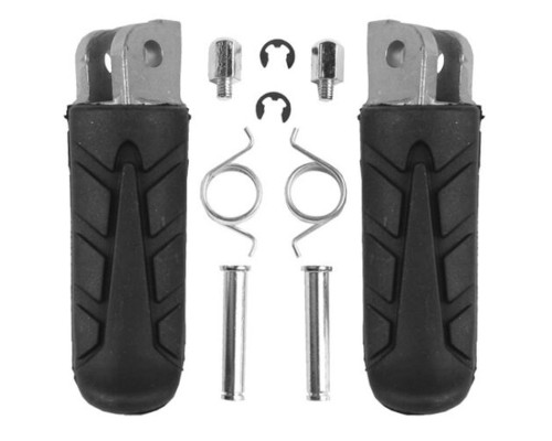 Biketec parts комплект підніжки водія в комплекті з кріпленнями HONDA cbr 600 '95-98, ntv 650 '88-97, cb 750 '92-02, vfr 800 '98-01, cbr 1000 '87-98, cb 900 '02-05, cbr 900rr '92-95, cb 1000 93-97, (оригінальна заміна)