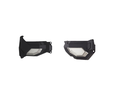 Polisport street kit кришка генератора та зчеплення YAMAHA xtz 690 t7/world raid '19-23', mt-07 tracer '14-22', xsr 700 '15-22', fz-07 '15-17' black (8485700001+8485800001)