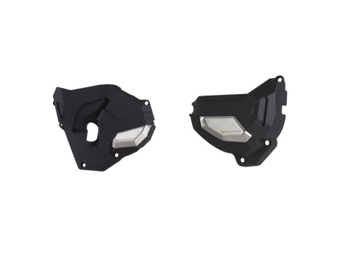 Polisport street kit кришка генератора та зчеплення HONDA cb 650 f/r '14-20', cbr 650 f/r '14-19' black (8486100001+8486200001)