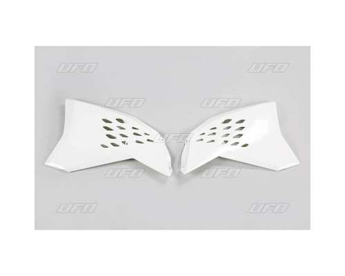 Ковпачки радіатора UFO ktm sx/sx-f '07-'10, exc/exc-f '08 колір білий