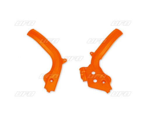Чохли для рамок UFO ktm sx 125/150 '16-'22 , exc 125/150/300 '17-'18 , sxf 250/350/450 '16-'18 , excf 250/350/450/500 '17-'23 колір помаранчевий