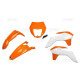 Набір пластиковий UFO ktm exc/exc-f '14-'16 колір oem '16 (помаранчевий/білий) (kt524e999x) (kt524e999x)