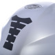 Oxford tankpad spine embossed carbon tank sticker color carbon