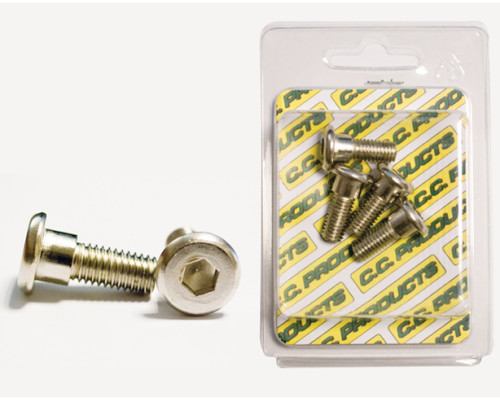 CC БОЛТИ ГАЛЬМУВАЛЬНОГО ДИСКА ЗАДНІ HONDA CR/CRF (4PCS) M8, FLAT-IMBUS, 10.9 HRC (1083-13) (CC PRODUCTS)