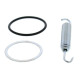 WINDEROSA (VERTEX) ПРОКЛАДКА ВИПУСКНОГО КОЛЕКТОРА YAMAHA YZ80 93-01 (SPR??YNA+ O-RINGI)