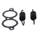 WINDEROSA (VERTEX) ПРОКЛАДКА ВИПУСКНОГО КОЛЕКТОРА POLARIS OUTLAW 450 08-10, OUTLAW 525 IRS 07-11, OUTLAW 525 S 08-10 (SPRE?YNY + ПРОКЛАДКА)