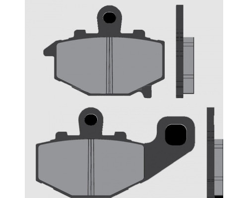 Гальмівні колодки brenta kh192 (organic)