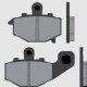 Гальмівні колодки brenta kh192 (organic)