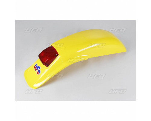 Заднє крило UFO vintage cross enduro (125/250/500ccm) '83-'93 color жовтий (with lamp)