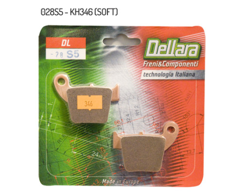 Гальмівні колодки dellara kh346 gold підходить: HONDA cr 125/250r '02-'07, crf 150 '07-'22, crf 250f/r/x '04-'22, crf 250rx '19-'22, crf 450l '19-'21, crf 450r '02-'2 2, crf 450rl '22, crf 450rwe '19