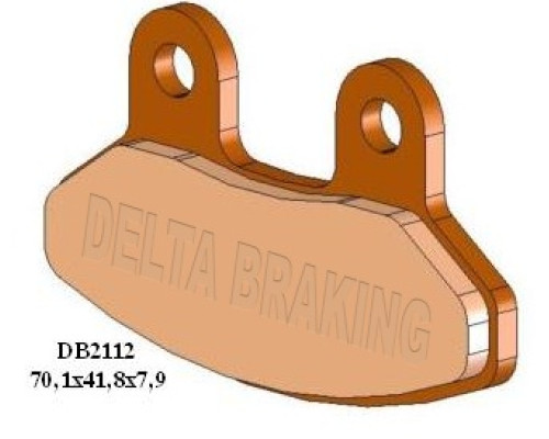 Гальмівні колодки delta braking kh306