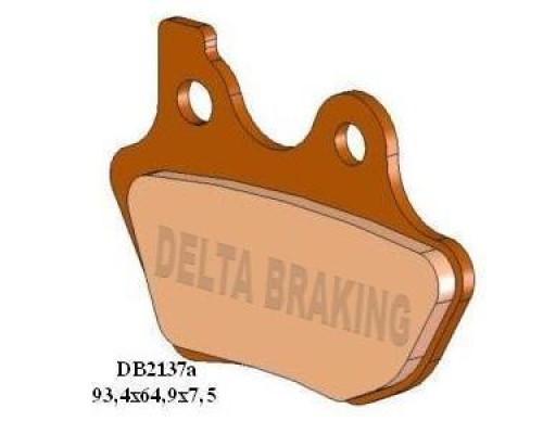 Гальмівні колодки delta braking kh299