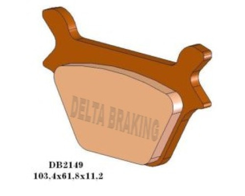Гальмівні колодки delta braking kh200