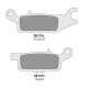 Гальмувальні колодки delta braking kh445 YAMAHA yfm 550 grizzly '11-14, yfm 700 grizzly '07-18 задня ліва - заміна db2157mx-d та db2157qd-d
