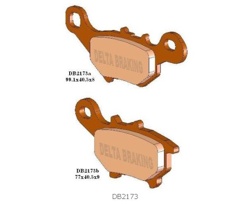 Гальмівні колодки delta braking kh384